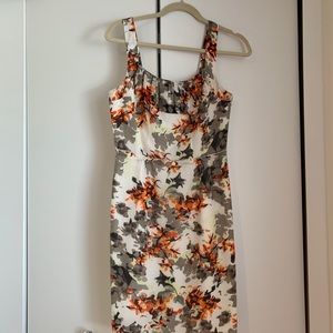 Banana republic floral sheath dress